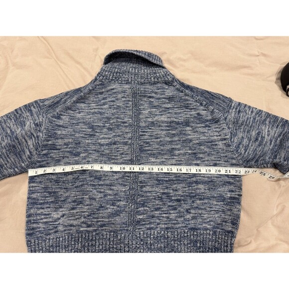 Margaret O'Leary Womens Size Small Kimbra Cotton Gray Cotton Turtleneck Pullover - Picture 6 of 8